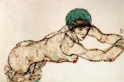 Female Nude to the Right Egon Schiele